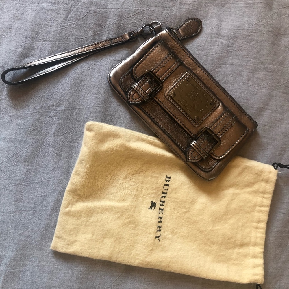 Burberry wristlet